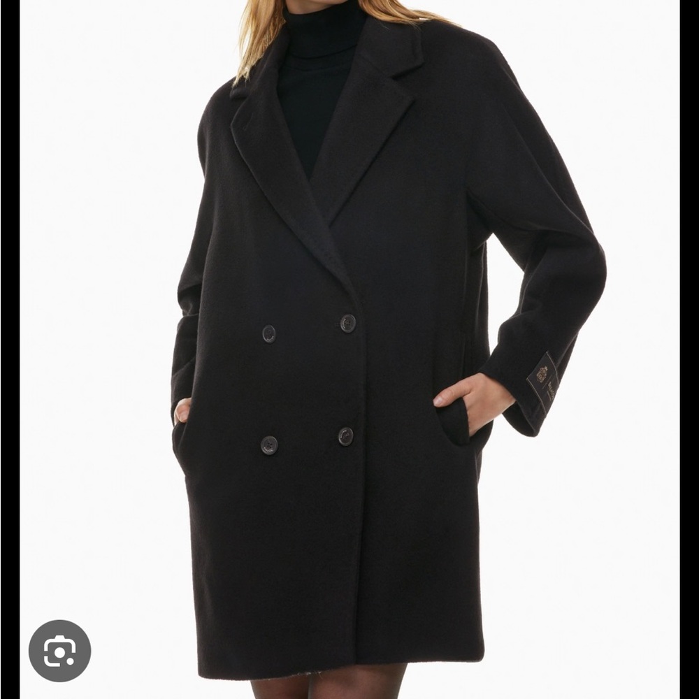 Aritzia slouch mid coat